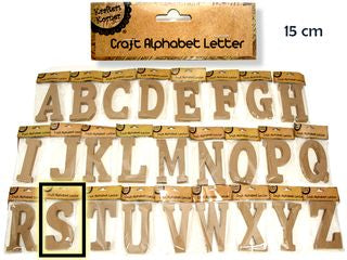 15CM ALPHABET LETTERS- S    CRAFT 199693