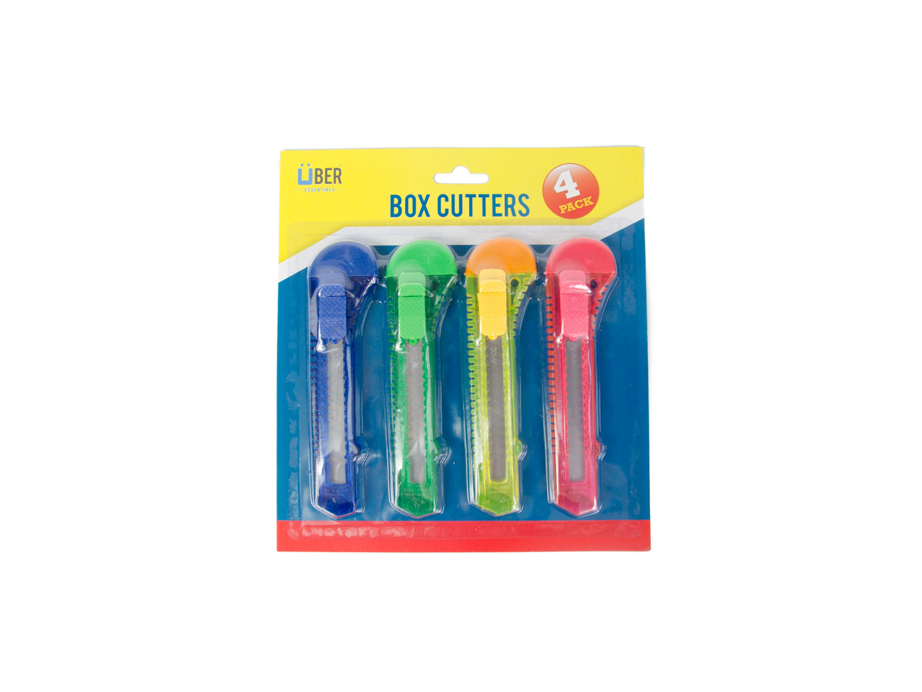 PACK OF 4 BOX CUTTERS   HDW1453