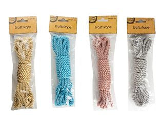 CRAFT SATIN ROPE - 5M  CRAFT 252718