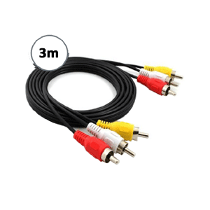 3RCA AV Cable – 3M  3RCA-3M