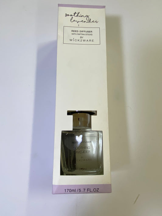 REEDDIFFUSER 170ML SOOTHING LAVENDER WITH STICK ES044A