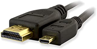 Sansai 2m HDMI Plug to Micro HDMI Plug Cable/1080P for Camera/Laptop/Smartphones  HDM-2009MS