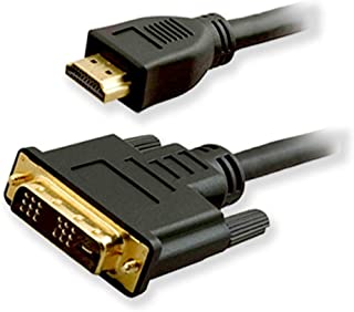 Sansai 1.8m 1080P HDMI to DVI Cable for Laptop Mac Projector TV Computer Screen  HDM-207