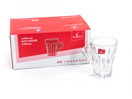 SET/6 COFFEE GLASS  KTZB49.