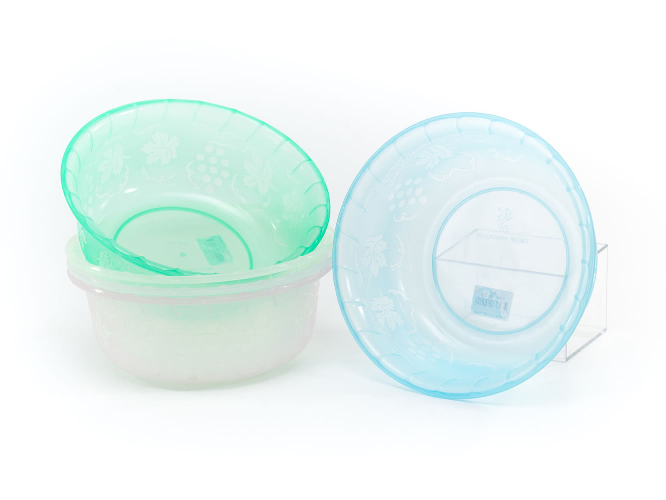 PLASTIC SALAD BOWL 18CM  SBL180