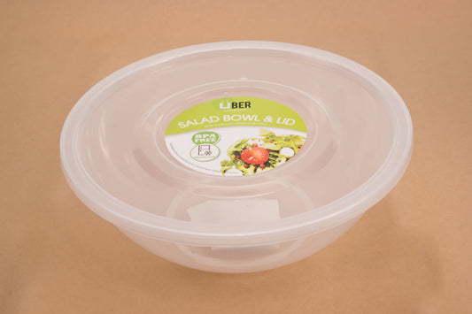 SALAD BOWL W/LID 30CM  SBL300.