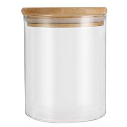 CAMDEN GLASS JAR BAMBOO LID 200ML  76279