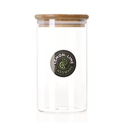 CAMDEN GLASS JAR BAMBOO LID 700ML  76293