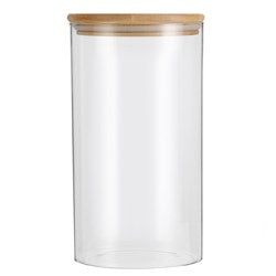 CAMDEN GLASS JAR BAMBOO LID 1.2L  76316