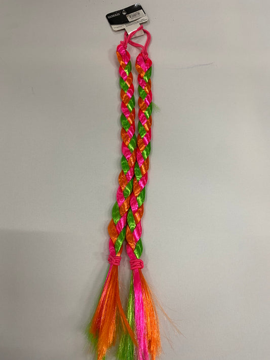 Pigtail Hair -Colourful  QE0202A