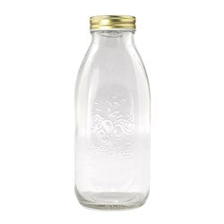 ROMA GLASS CONSERVE SAUCE BOTTLE 1L 9.5X9.5  84090X22.5CM