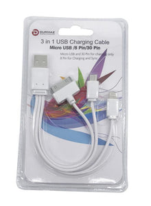 3in1 USB Charging Cable  DUR2944