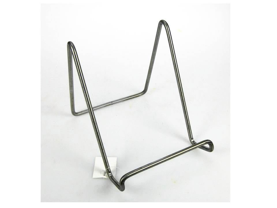 PLATE STAND STAINLESS STEEL LARGE 13X15.5CM. BSTD8119