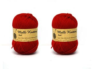 100G RED YARN   SEW 123353