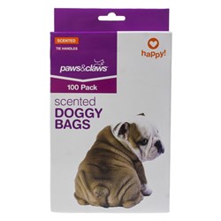 SCENTED PUPPY CLEAN UP BAGS 100 PK   91722