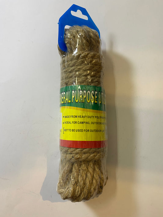 Brown Jute Rope Twine 7MM X 10M 739-15