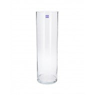 GLASS CYLINDER VASE 15X50CMH  GV5065-50