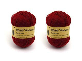 100G CLARET RED YARN  SEW 178346