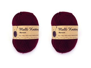 100G MAROON YARN   SEW 145997