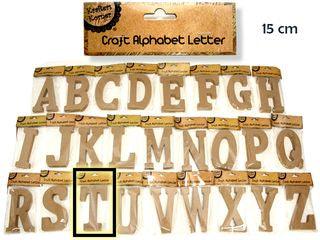 15CM ALPHABET LETTERS- T CRAFT 199709