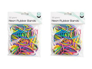 100G NEON RUBBER BAND - LARGE  STA 249145