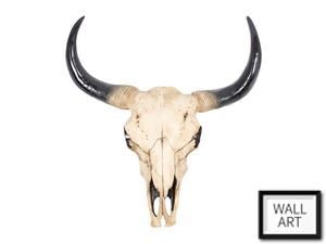 44CM COW SKULL WALL HANGER. COWSKUWH