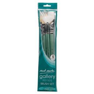 MM Gallery Series Brush Set Oils 5pc  BMHS0025