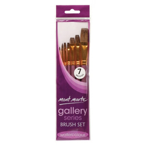 MM Gallery Series Brush Set Watercolour 7pc  BMHS0026