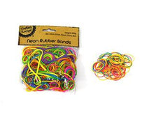 Load image into Gallery viewer, 100G NEON RUBBER BANDS  CRAFT 211906
