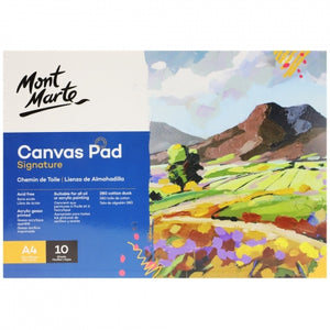 MM Canvas Pad 10 Sheet A4   CAXX0024
