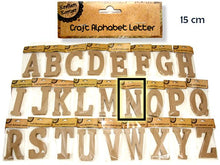 Load image into Gallery viewer, 15CM ALPHABET LETTERS- N  CRAFT 199648
