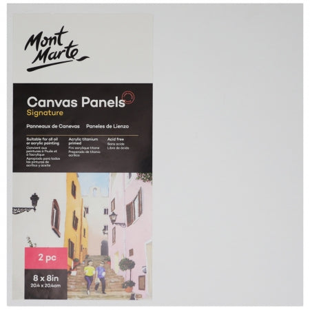 MM Canvas Panels Pack 2 20.4x20.4cm  CMPL2020