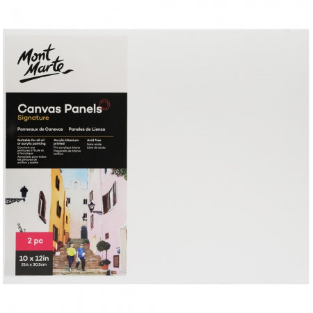 MM Canvas Panels Pack 2 25.4x30.5cm   CMPL2530