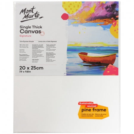 MM Signature Canvas Pine Frame S.T. 20x25cm  CSST2025