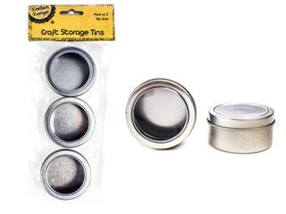 CRAFT STORAGE TINS/3  CRAFT 238484