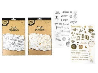 GOLD/SILVER STICKERS/5. CRAFT 274697