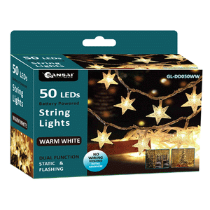 LED STAR DECORATIVE LIGHT  GL-DD050WW