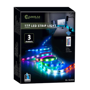 3M USB Powered LED Strip Light   GL-SL033