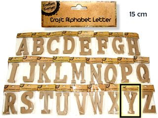 15CM ALPHABET LETTERS- Y   CRAFT 199754