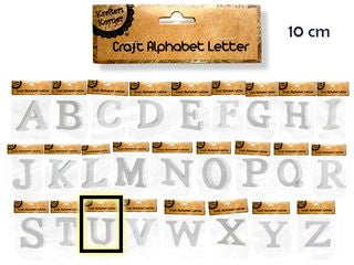 10CM ALPHABET LETTERS- U  CRAFT 199976