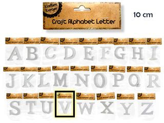 10CM ALPHABET LETTERS- V  CRAFT 199983