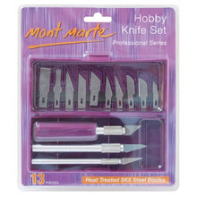 Load image into Gallery viewer, MM Hobby Knife Set SK5 Blades 13pc  MACR0004
