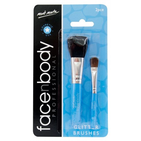 MM Face n Body Glitter Brushes 2pc