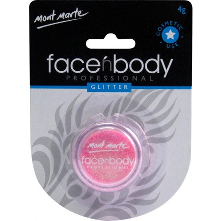 MM Face n Body Glitter 4g - Irridescent Pink