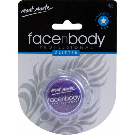 MM Face n Body Glitter 4g - Irridescent Purple