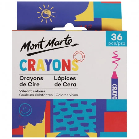 MM Crayons 36pc  MMKC0201