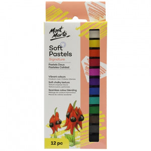 MM Soft Pastels 12pc  MMPT0004