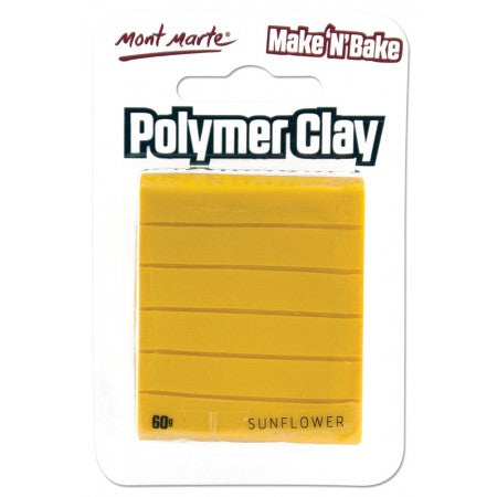 MM Make n Bake Polymer Clay 60g - Sunflower.MMSP6012