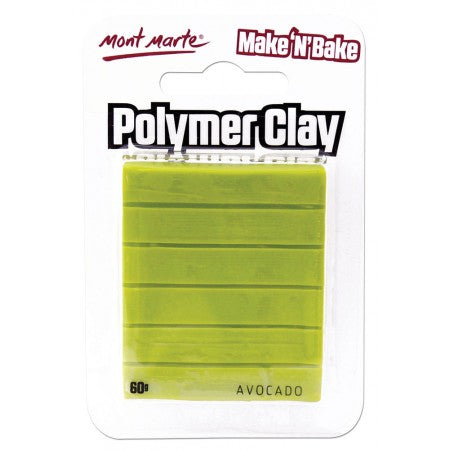 MM Make n Bake Polymer Clay 60g - Avocado.MMSP6017