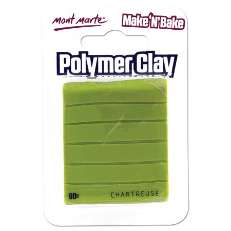 MM Make n Bake Polymer Clay 60g - Chartreuse.MMSP6019